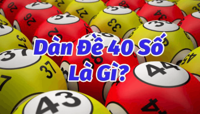 Dàn đề 40 số đb đánh quanh năm